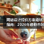网站设计报价方案避坑指南：2026年最新市场价揭秘（图2）