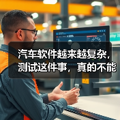 汽车软件越来越复杂，测试这件事，真的不能再“靠人扛”了！（图2）