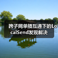 跨子网单播互通下的LocalSend发现解决