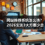 网站推荐系统怎么选？2026实测3大方案少走弯路（图2）