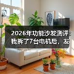 2026年功能沙发测评：我拆了7台电机后，发现了这5个真相