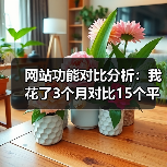 网站功能对比分析：我花了3个月对比15个平台，发现90%的人选错了