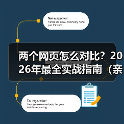 两个网页怎么对比?2026年最全实战指南(亲测3大核心方法)(图2) 两个网页怎么对比?2026年最全实战指南(亲测3大核心方法)(图2)