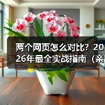 两个网页怎么对比?2026年最全实战指南(亲测3大核心方法)(图3) 两个网页怎么对比?2026年最全实战指南(亲测3大核心方法)(图3)