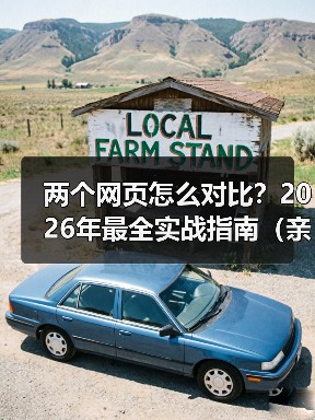 两个网页怎么对比?2026年最全实战指南(亲测3大核心方法)(图4) 两个网页怎么对比?2026年最全实战指南(亲测3大核心方法)(图4)
