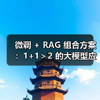 微调 + RAG 组合方案:1+1>2 的大模型应用技巧(图1) 微调 + RAG 组合方案:1+1>2 的大模型应用技巧(图1)