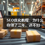 SEO优化教程：为什么你做了三年，还不如一个新站点？（图3）