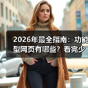 2026年最全指南：功能型网页有哪些？看完少走3年弯路（图4）