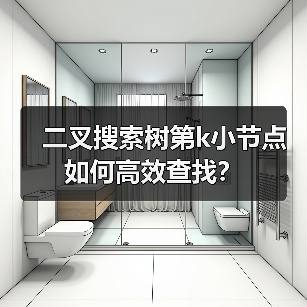 二叉搜索树第k小节点如何高效查找?(图2) 二叉搜索树第k小节点如何高效查找?(图2)