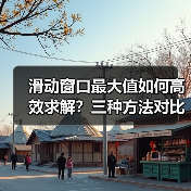 滑动窗口最大值如何高效求解?三种方法对比解析(图4) 滑动窗口最大值如何高效求解?三种方法对比解析(图4)