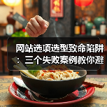 网站选项选型致命陷阱:三个失败案例教你避坑指南(图3) 网站选项选型致命陷阱:三个失败案例教你避坑指南(图3)