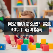网站选项怎么选？实测30项目避坑指南（图2）