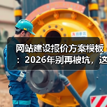 网站建设报价方案模板:2026年别再被坑,这套报价表省下30%预算(图4) 网站建设报价方案模板:2026年别再被坑,这套报价表省下30%预算(图4)