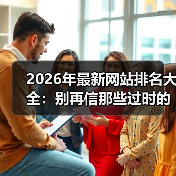 2026年最新网站排名大全:别再信那些过时的榜单了(图1) 2026年最新网站排名大全:别再信那些过时的榜单了(图1)