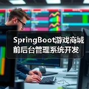 SpringBoot游戏商城前后台管理系统开发(图3) SpringBoot游戏商城前后台管理系统开发(图3)