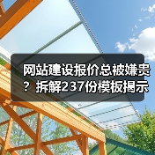 网站建设报价总被嫌贵?拆解237份模板揭示真相(图2) 网站建设报价总被嫌贵?拆解237份模板揭示真相(图2)