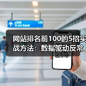 网站排名前100的5招实战方法:数据驱动反常识技巧(图1) 网站排名前100的5招实战方法:数据驱动反常识技巧(图1)