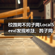 校园网不同子网LocalSend发现难题,跨子网传输如何破解?(图4) 校园网不同子网LocalSend发现难题,跨子网传输如何破解?(图4)