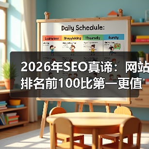 2026年SEO真谛:网站排名前100比第一更值钱(图3) 2026年SEO真谛:网站排名前100比第一更值钱(图3)