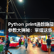 Python print函数隐藏参数大揭秘:掌握这些技巧效率翻倍!(图4) Python print函数隐藏参数大揭秘:掌握这些技巧效率翻倍!(图4)