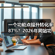 一个功能点提升转化率87%?2026年网站功能点避坑指南(图4) 一个功能点提升转化率87%?2026年网站功能点避坑指南(图4)