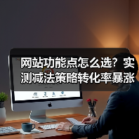 网站功能点怎么选？实测减法策略转化率暴涨187%（图2）