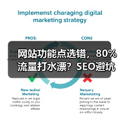 网站功能点选错,80%流量打水漂?SEO避坑指南(图1) 网站功能点选错,80%流量打水漂?SEO避坑指南(图1)