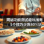 网站功能测试避坑指南：5个技巧少踩80%坑（图3）