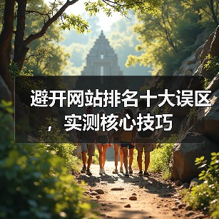 避开网站排名十大误区，实测核心技巧（图3）
