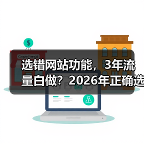 选错网站功能，3年流量白做？2026年正确选择指南