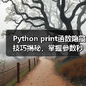 Python print函数隐藏技巧揭秘，掌握参数秒变资深开发者（图4）