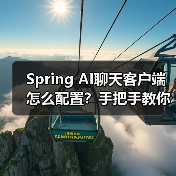 Spring AI聊天客户端怎么配置？手把手教你搭建基础框架