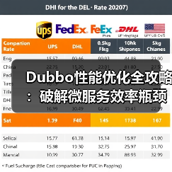 Dubbo性能优化全攻略：破解微服务效率瓶颈的关键策略（图3）