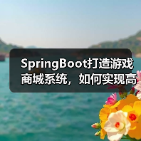 SpringBoot打造游戏商城系统，如何实现高效游戏交易？（图3）