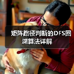 矩阵路径判断的DFS回溯算法详解