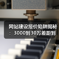 网站建设报价陷阱揭秘:3000到30万差距到底在哪?(图1) 网站建设报价陷阱揭秘:3000到30万差距到底在哪?(图1)