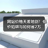 网站价格天差地别!低价陷阱与如何省2万(图4) 网站价格天差地别!低价陷阱与如何省2万(图4)