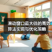 滑动窗口最大值的高效算法实现与优化策略(图1) 滑动窗口最大值的高效算法实现与优化策略(图1)