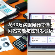 花30万买服务器才懂：网站功能与性能怎么区分？（图4）