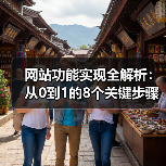 网站功能实现全解析：从0到1的8个关键步骤