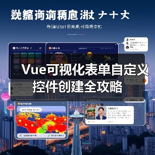 Vue可视化表单自定义控件创建全攻略(图3) Vue可视化表单自定义控件创建全攻略(图3)