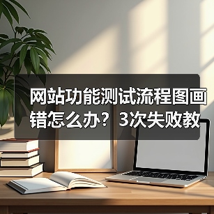 网站功能测试流程图画错怎么办?3次失败教训全暴露(图4) 网站功能测试流程图画错怎么办?3次失败教训全暴露(图4)