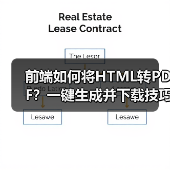 前端如何将HTML转PDF？一键生成并下载技巧（图2）