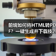 前端如何将HTML转PDF？一键生成并下载技巧