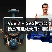 Vue 3 + SVG智慧公厕动态可视化大屏:实时交互与性能优化(图1) Vue 3 + SVG智慧公厕动态可视化大屏:实时交互与性能优化(图1)