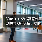 Vue 3 + SVG智慧公厕动态可视化大屏:实时交互与性能优化(图3) Vue 3 + SVG智慧公厕动态可视化大屏:实时交互与性能优化(图3)