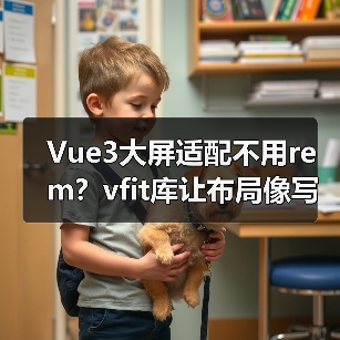 Vue3大屏适配不用rem？vfit库让布局像写普通页面一样简单（图3）