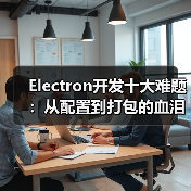 Electron开发十大难题:从配置到打包的血泪史(图1) Electron开发十大难题:从配置到打包的血泪史(图1)