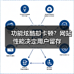 功能炫酷却卡顿？网站性能决定用户留存