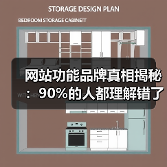 网站功能品牌真相揭秘:90%的人都理解错了(图1) 网站功能品牌真相揭秘:90%的人都理解错了(图1)